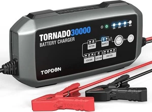 Cargador Inteligente Original TOPDON TORNADO30000 Grado Profesional 6V 12V 24V AMT024 - Imagen 1 de 7
