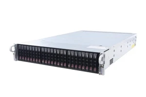 Supermicro 2029U-TR4 2.5x24"(4xU.2 nvme), 2 x Intel 6240 CPU, 256GB RAM,2x1600W - Picture 1 of 4