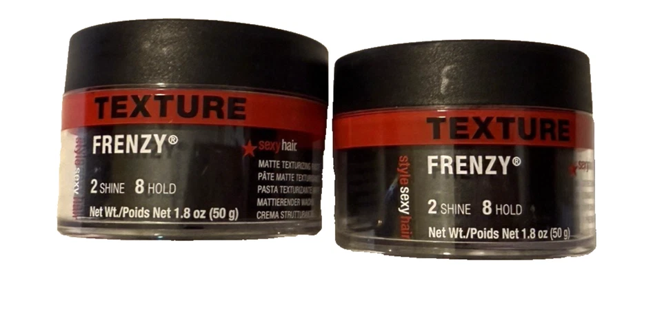 Pasta texturizante mate frenesí textura estilo cabello sexy 2,5 oz (paquete de 2) Foto 1 de 1