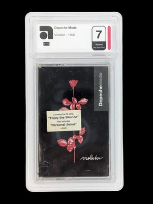 SEALED, Depeche Mode – Violator, Audio Cassette, Hype Sticker, AMG [7], US, 1990 - Image 1 of 2