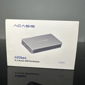 Boîtier SSD ACASIS 40Gbps M.2 Nvme livraison gratuite A25 - Photo 1/4