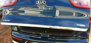 Kia NIRO - Chrom Zierleiste Heckleiste Heckklappe Chromleiste - Picture 1 of 8