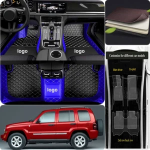 Fit For Jeep Liberty 2002-2013 Auto Carpets Waterproof Car Floor Mats Luxury - Bild 1 von 24