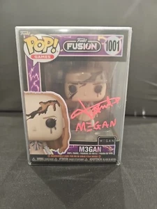 Funko POP Fusion M3GAN Megan Signed by Amie Donald - Picture 1 of 4