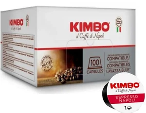 Capsule Caffè Kimbo Miscela Napoli Formula Bar Compatibili Lavazza BLUE - Foto 1 di 16