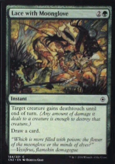 Lace with Moonglove - Conspiracy: Take the Crown: #184, MTG Nm R175 - Image 1 of 1