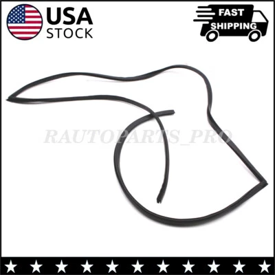 Rear Upper Windshield Moulding Trim Seal For BMW E39 1997-2003 51318159785 US - Image 1 of 4