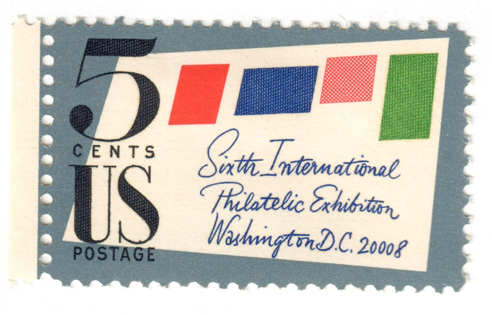 USA - 1966 - Sixth International Philatelic Exhibition - 5C - #14 - Image 1 of 1