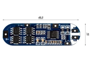 3S PCB - Keeppower XZD-3S1550  (Schutzelektronik) - Bild 1 von 1