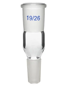 Eisco Expansion Adapter, Socket Size 19/26, Cone Size 14/23 - Borosilicate Glass - Picture 1 of 1