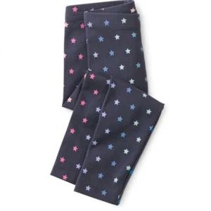 Tea Collection Girls Star Print Leggings 12 - Picture 1 of 4