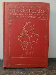 Tales from Shakespeare Illustrated by Arthur Rackham Antique Hardback Book 1909 - Picture 1 of 13