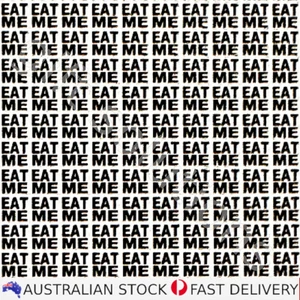 Eat Me LSD Blotter Art 10 x 10 sheet - Picture 1 of 5
