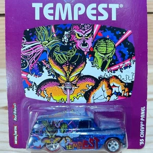 2012 Hot Wheels Atari Tempest '55 Chevy Panel w/Real Riders 1:64 Diecast Truck - Picture 1 of 5