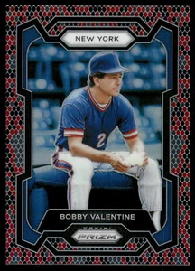 2024 Panini Prizm Béisbol Bobby San Valentín Piel de Serpiente Prizm #163 Nueva York - Imagen 1 de 2