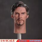 1/6th Benedict Doctor Strange Man Head Sculpt FIt 12" Hot Toys Male Body Figures