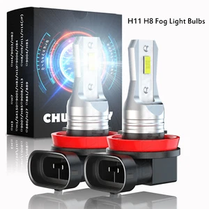 2PC Fog Light Bulbs H11/H8 white for BMW 320i 328i 335i 525i 528i 535i xDrive - Picture 1 of 12