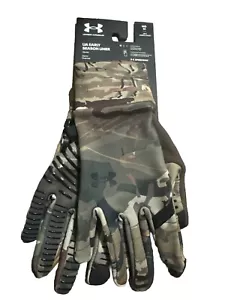 Under Armour 1377509 UA Men Early Season Storm Liner Hunting Camo Hunt Gloves LG - Picture 1 of 15
