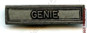 FRANCE. "GENIE" staple bar, silver metal - Picture 1 of 2