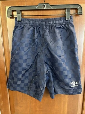 Vintage Umbro Shorts Youth Size Medium (8/10) Navy Blue - Image 1 of 4