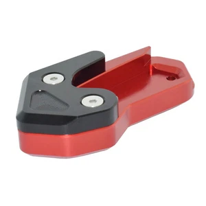 Red Kickstand Side Stand Extension Enlarger Plate Pad For KYMCO AK550 2016-2020 - Picture 1 of 5
