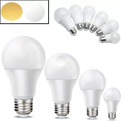 E27 LED Bulb Light Cool White 30W20W18W3W Lamp 110V Warm White Incandescent - Image 1 of 4