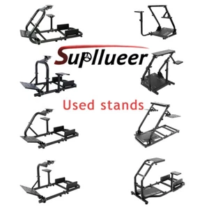USED - Supllueer Racing Simulator Cockpit Stand for Logitech G29 G920 G923 - Afbeelding 1 van 22