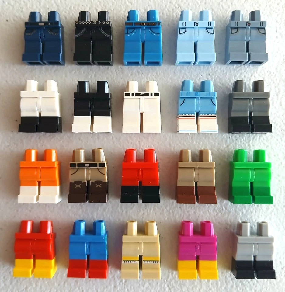 LEGO Most Popular Legs 50+ Styles & Colors Brand New Minifigure Minifigs - Image 1 of 1