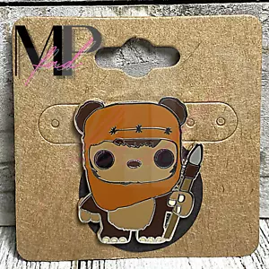 Frizione posteriore placcata argento smalto duro da collezione ENDOR EWOK - Foto 1 di 4