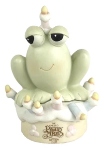 Precious Moments Happy Birthday Frog B0010 Figurine 1995 Birthday Club - Picture 1 of 5