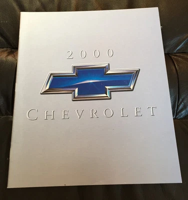 2000 Chevrolet Chevy полная линейка оригинальный дилер продажи брошюра Camaro Corvette - Изображение 1 из 3