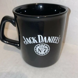 Taza de café negra Jack Daniels Old Nº 7 DE COLECCIÓN - Imagen 1 de 2