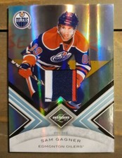 2010-11 PANINI LIMITED SAM GAGNER THREADS GAME-WORN JERSEY MIRROR PRIME 24/25