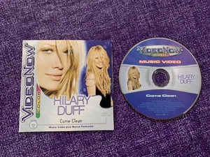 Video Ahora Disco a Color HILARY DUFF VIDEO MUSICAL VIENE LIMPIO Nunca Reproducido Raro Nuevo - Imagen 1 de 4