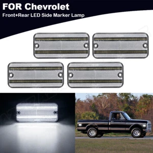 4xLED Side Marker Light For Chevy Chevrolet  GMC C/K/G/P 10 20 30 1500 2500 3500 - Picture 1 of 11