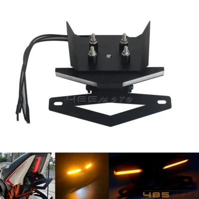 Luz de giro LED ordenada para KTM Duke 390 RC 390 2017-2019 Fender Eliminator Foto 1 de 4