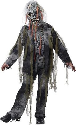 Worm Wishes from the Grave Ghoul Monster Disfraz Elegante Halloween Niño Disfraz Foto 1 de 2