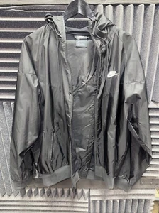 Nike Herren schwarz großer Reißverschluss Windbreaker passende Hose Medium Saison 2023 - Bild 1 von 13
