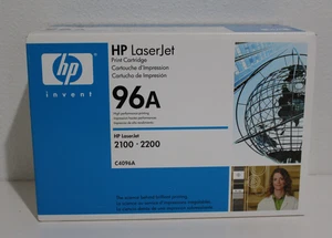Kaseta z czarnym tonerem HP 96A (C4096A) do HP LaserJet 2100 2200 - nowa/zapieczętowana - Zdjęcie 1 z 7