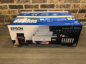 Epson EcoTank Photo ET-8550 Color Inkjet All-In-One 2800 Pg count - Picture 1 of 16