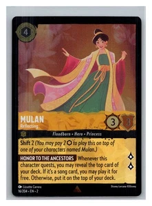 Mulan #16/204 Rise of the Floodborn Lorcana Rare Holo - Picture 1 of 2