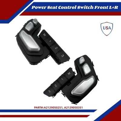 For 2014-2016 Mercedes-Benz E250 Bluetec Front L+R Power Seat Control Switch - Изображение 1 из 4