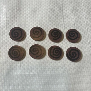 Chickapig Replacement Part – Wooden Poop Token Disc (Single Piece) - Picture 1 of 2