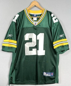 Reebok On Field Charles Woodson Green Bay Packers #21 Sewn Jersey Size 52 - Picture 1 of 7