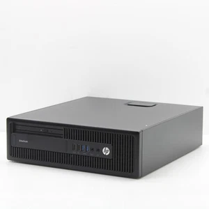 HP EliteDesk 705 G3 SFF Windows 11 PC AMD Pro A10 8770 R7 8GB RAM 128GB SSD WiFi - Picture 1 of 14