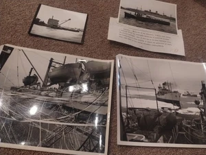 1952 ERA 4 Fotos US Navy Yokohama JAPAN SOLDATEN DIENST Militär PRESSEBILDER Schiffe - Bild 1 von 14