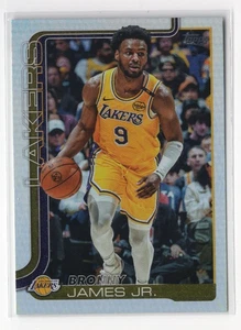 2025/26 TOPPS BRONNY JAMES JR. RAINBOW FOILBOARD - Picture 1 of 1