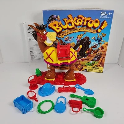 Buckaroo! Saddle Stacking Mule Donkey Game 100% Complete 2004 Milton Bradley  - Image 1 of 4