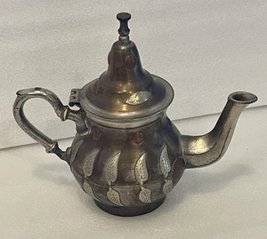 TEIERA VINTAGE ANNI 50, KOUTOUBIA IN METALLO MULTICOLORE FATTA A MANO IN AFRICA - Foto 1 di 10