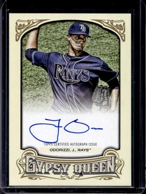 2014 Topps Gypsy Queen Jake Odorizzi Auto #GQA-JO Rays - Image 1 of 2